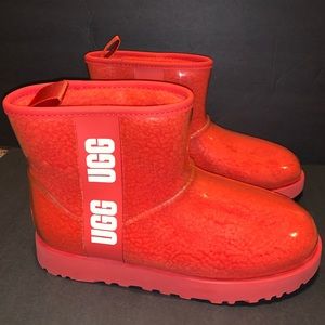 Brand New Classic Clear Mini Ugg Boots
